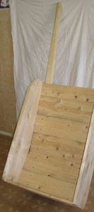 Wheelbarrow. Courtesy of the Gulag Museum at Perm-36.